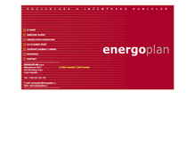 Tablet Screenshot of energoplan.cz